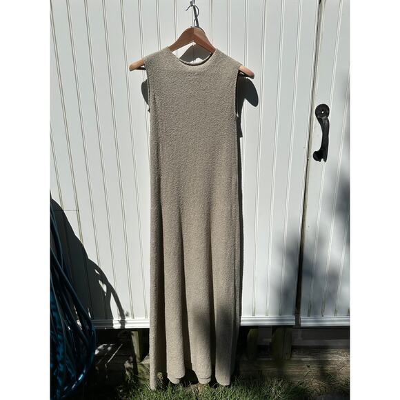Lauren Manoogian Cotton Bouclé  Shell Dress Size 1 Small Pumice Taupe NWT $530 - Picture 3 of 16